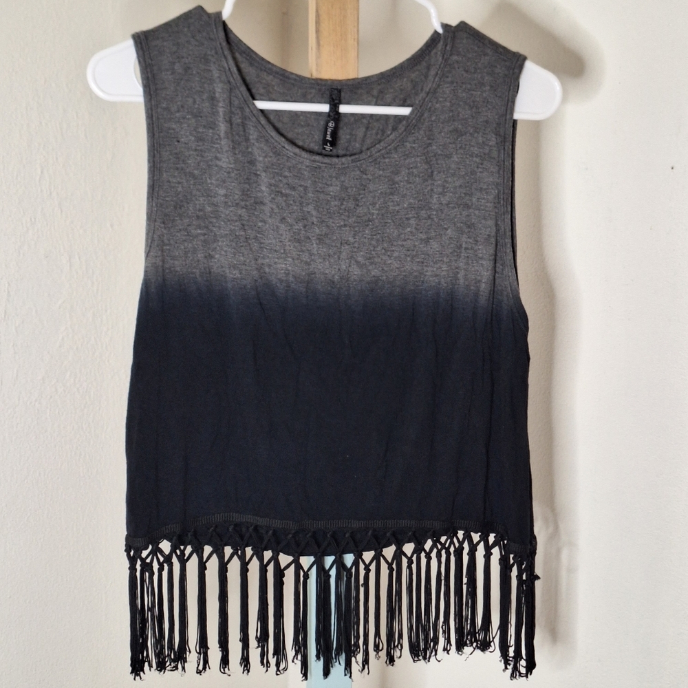 Bjewel Crop Top with Fringe